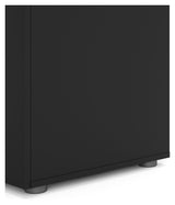 Pepe Wardrobe with 2 doors - Black