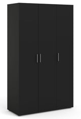 Pepe Wardrobe w. 3 doors - Black