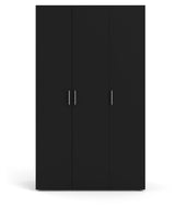 Pepe Wardrobe w. 3 doors - Black