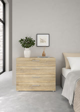 Pepe Chest w. 4 drawers, Oak-look