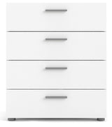 Pepe, Chest w. 4 drawers 82cm - White