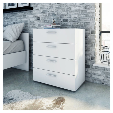 Pepe, Chest w. 4 drawers 82cm - White