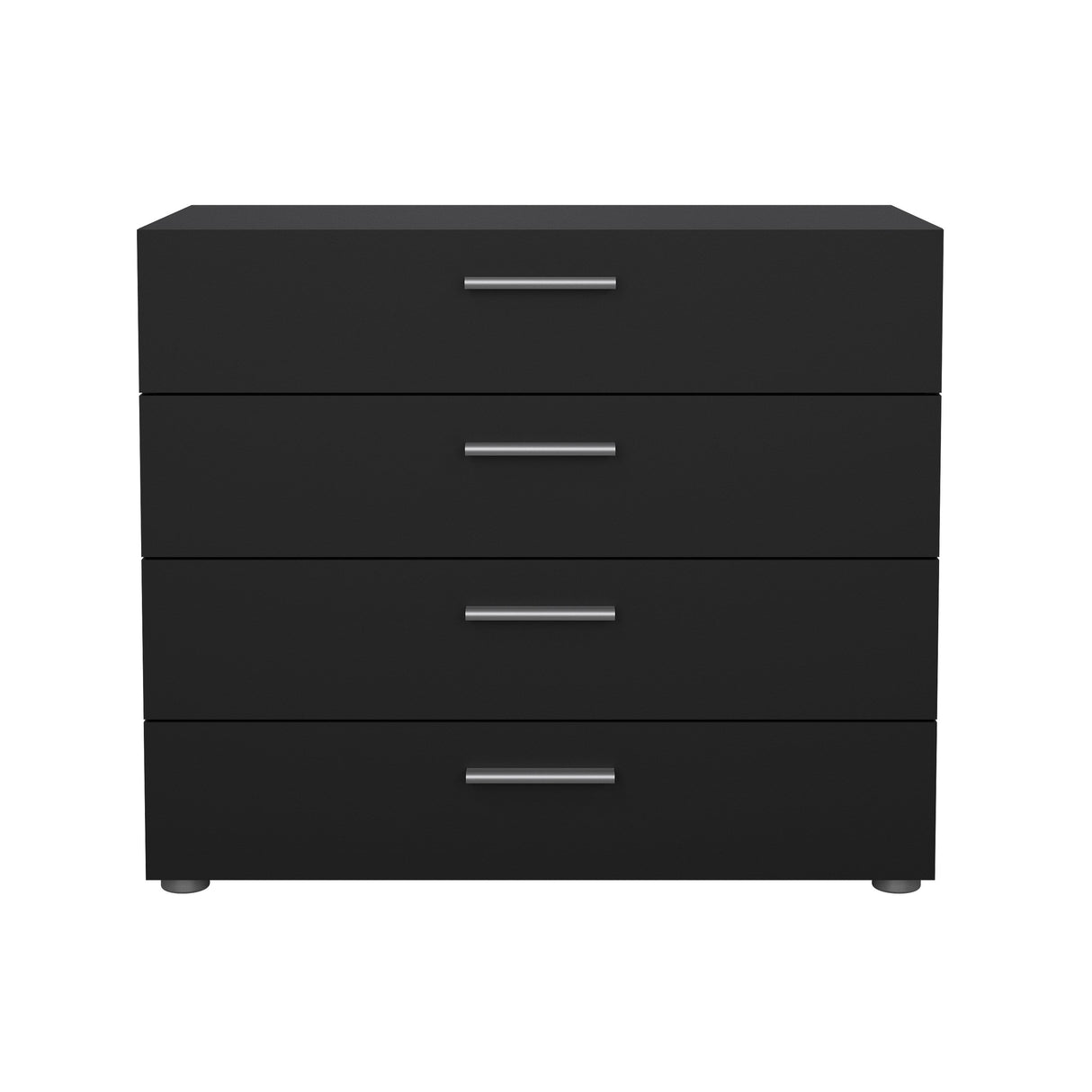 Pepe Chest w. 4 drawers, Mat Black