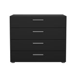 Pepe Chest w. 4 drawers, Mat Black