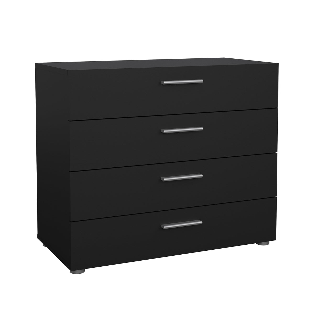 Pepe Chest w. 4 drawers, Mat Black