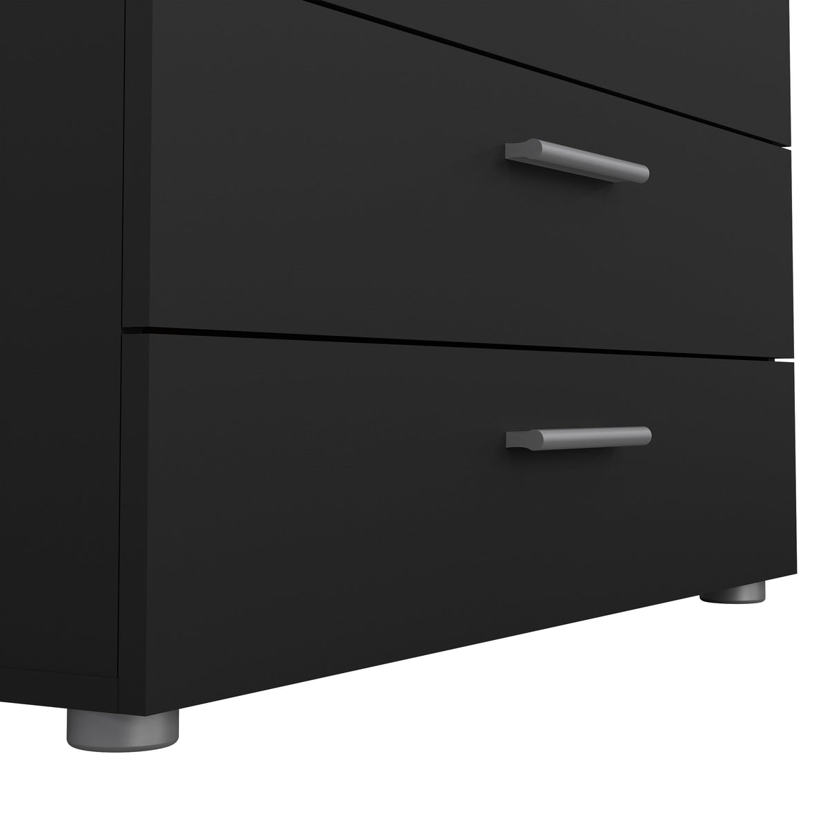 Pepe Chest w. 4 drawers, Mat Black