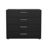 Pepe Chest w. 4 drawers, Black Wood Grain