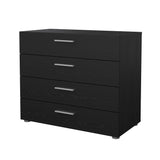 Pepe Chest w. 4 drawers, Black Wood Grain