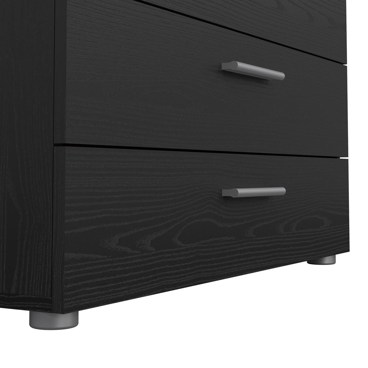 Pepe Chest w. 4 drawers, Black Wood Grain