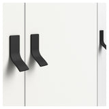 Ry Wardrobe with 3 doors, matt white