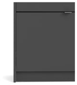 Shoes Shoe Cabinet, 3 folding doors with 2 compartments, Gray