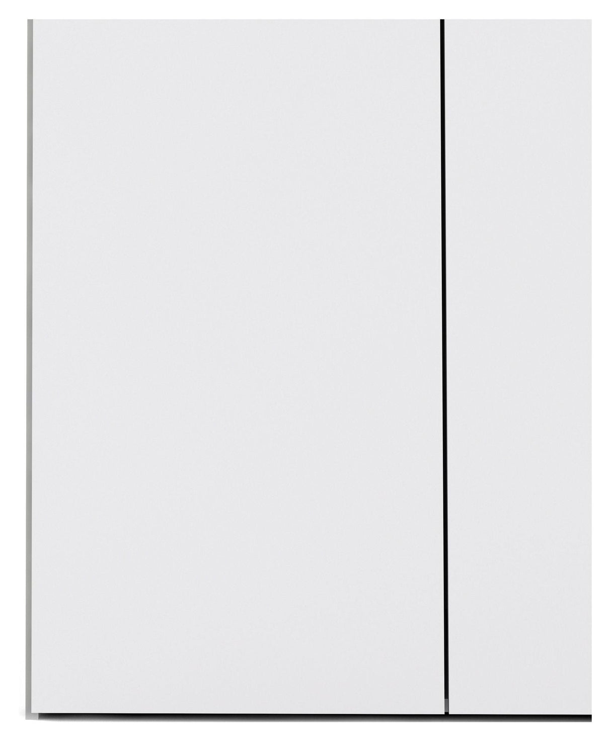 Space Wardrobe with Door, White, H:175