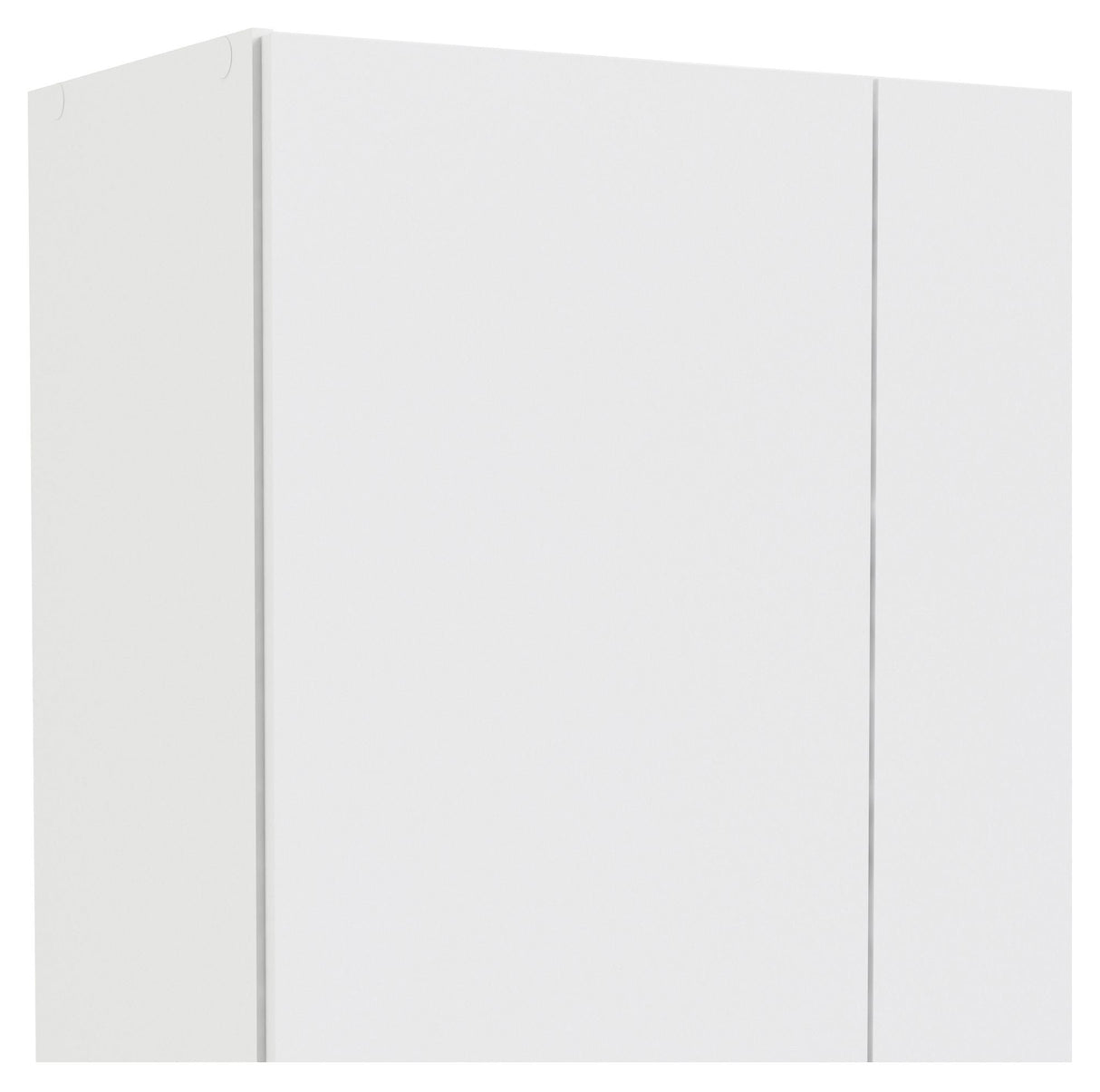 Space Wardrobe with Doors, White, H:170