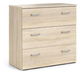 Space Chest, 3 drawers, Oak-look