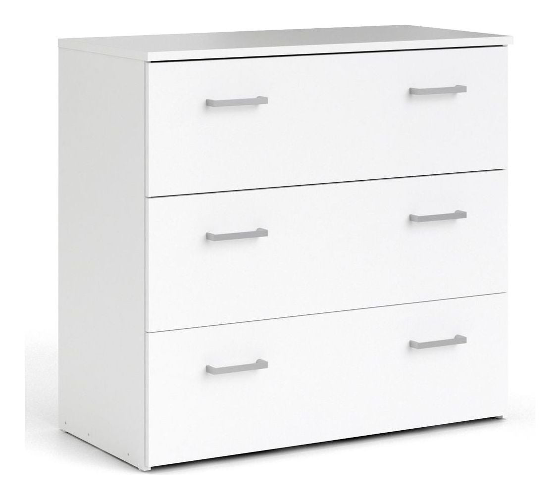 Space Chest, 3 drawers, White