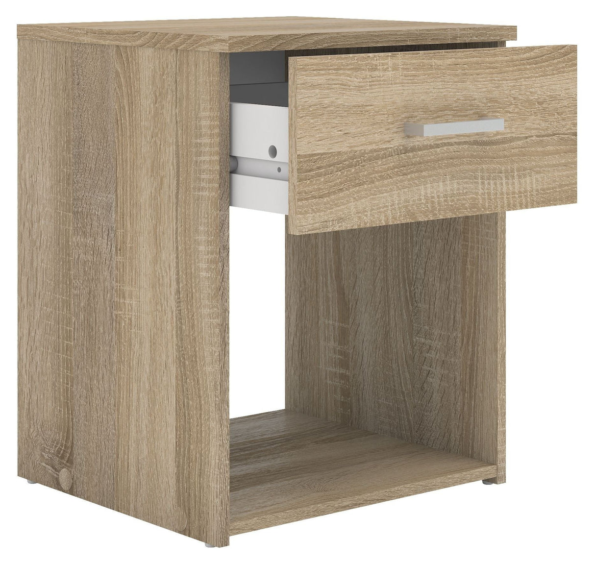 Space Nightstand, Oak-look