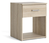 Space Nightstand, Oak-look