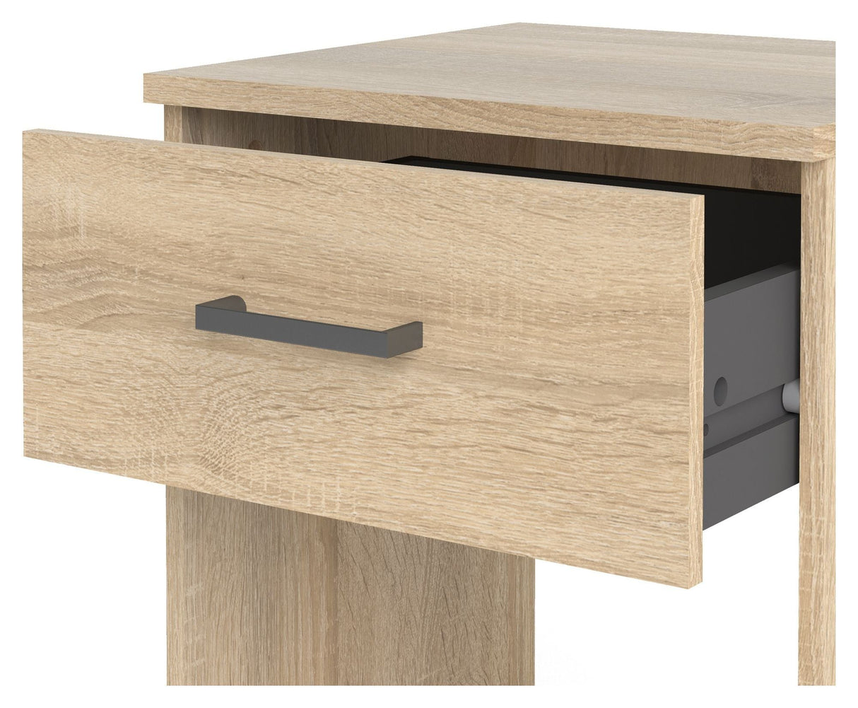 Space Nightstand, Oak-look