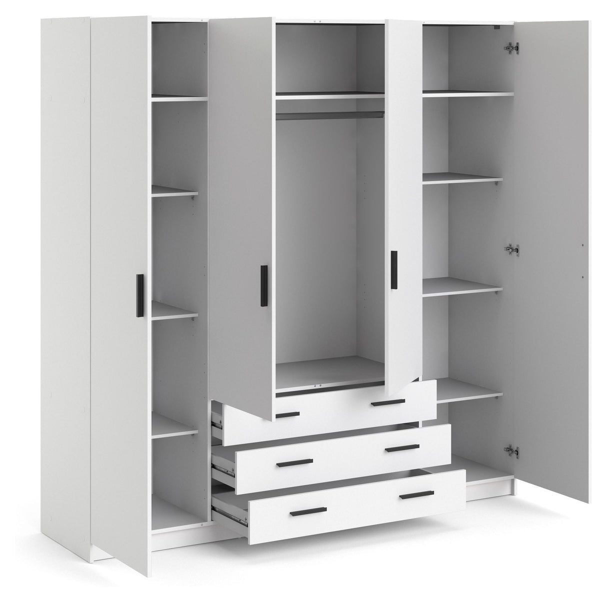 Sprint Wardrobe 195x200 - White