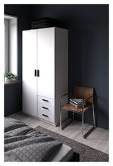 Sprint Wardrobe 200x98 - White