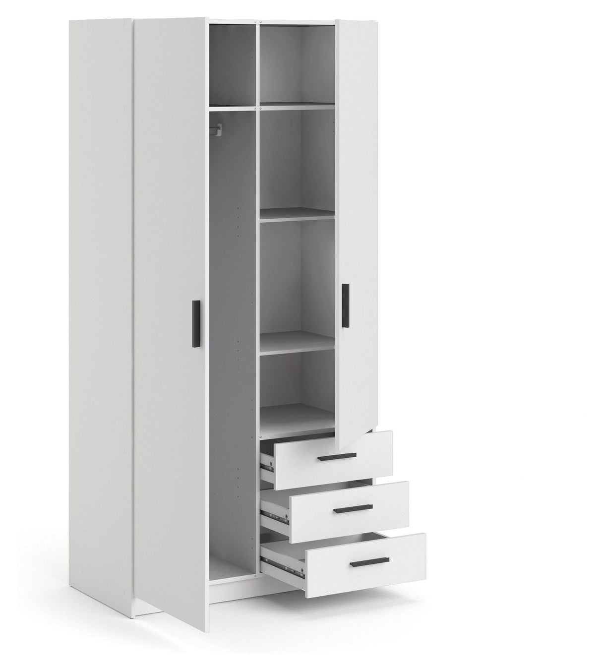 Sprint Wardrobe 200x98 - White