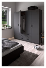 Sprint Wardrobe 200x195 - Matte gray