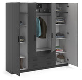 Sprint Wardrobe 200x195 - Matte gray