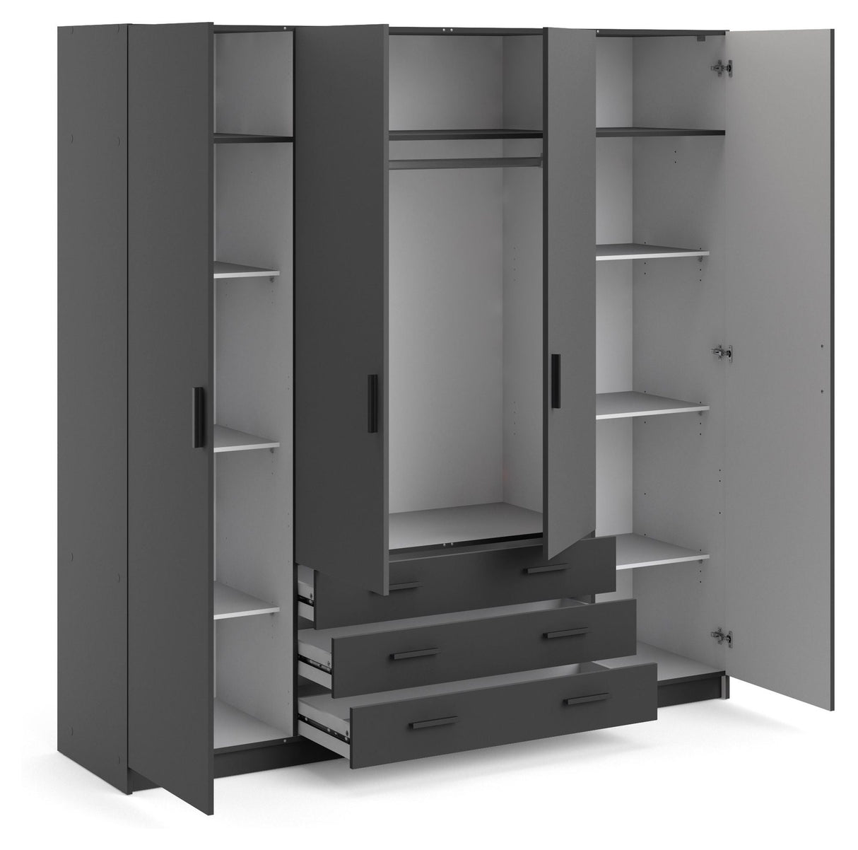 Sprint Wardrobe 200x195 - Matte gray