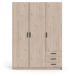 Sprint Wardrobe, Wooden look, B:147