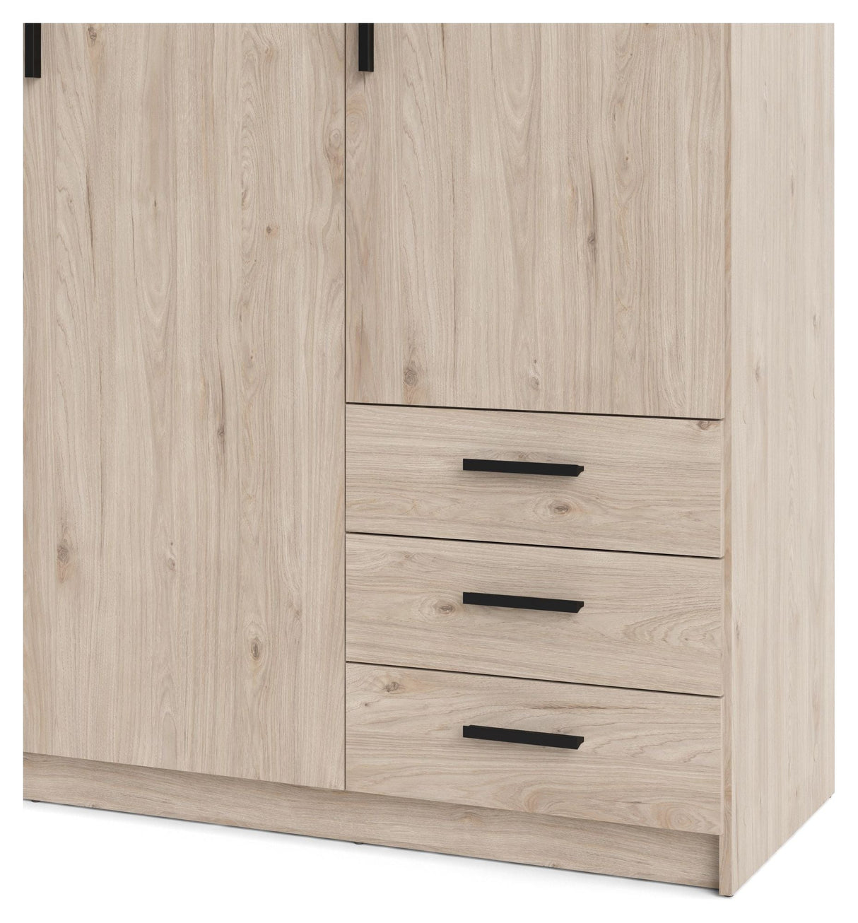 Sprint Wardrobe, Wooden look, B:147