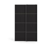 Verona 2 doors for 120 cm Wardrobe, Mat Black