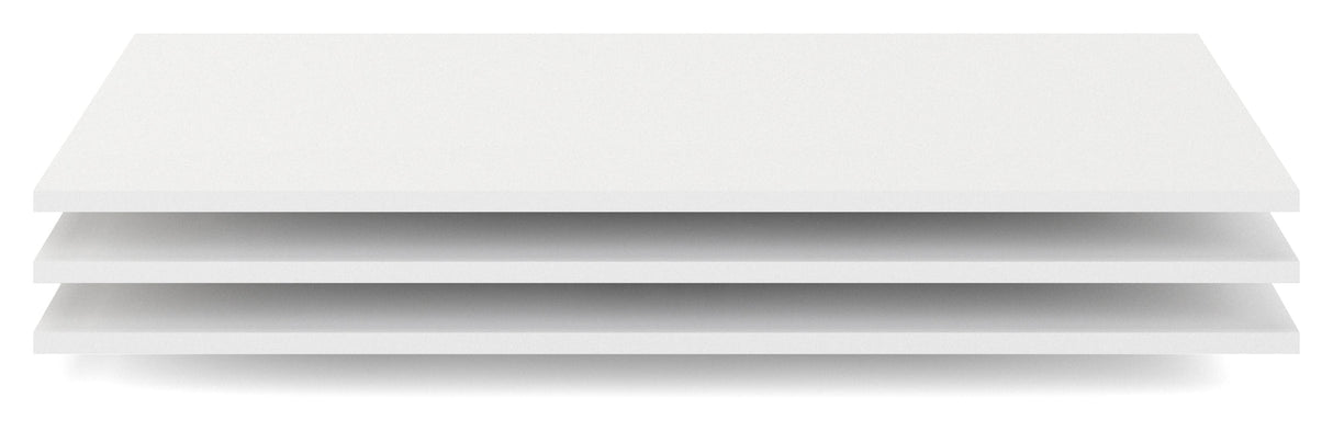 Verona Extra shelves - White - Wide