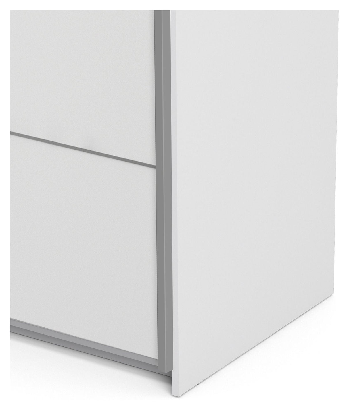 Verona Wardrobe, White, B:122