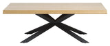 Helsinki Coffee Table, 68x130, Oak veneer/Black