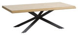 Helsinki Coffee Table, 68x130, Oak veneer/Black