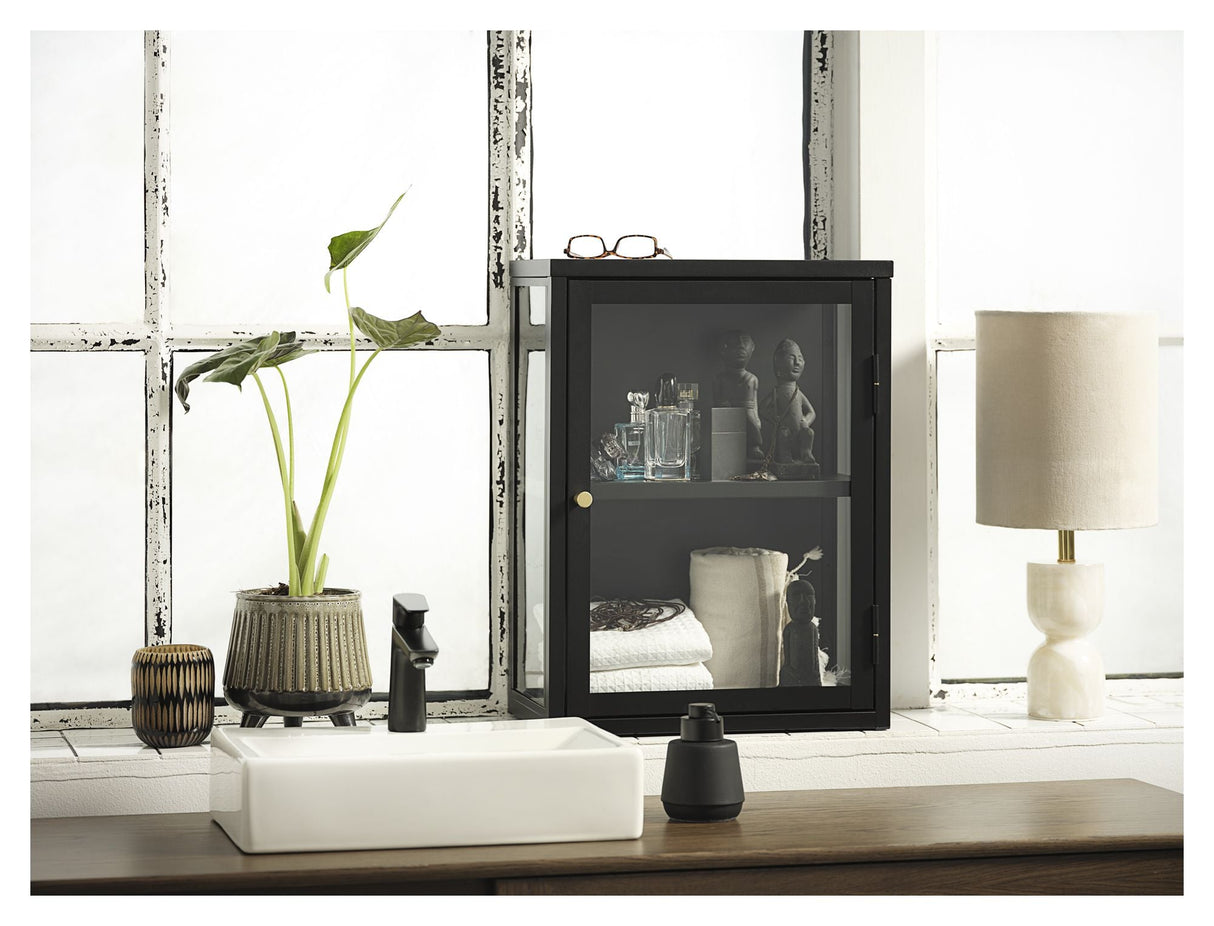 Carmel Wall Cabinet Black, 60x45