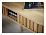 Stockholm TV Table - Oak veneer