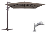 Colmar Parasol 250x250 - Dark gray