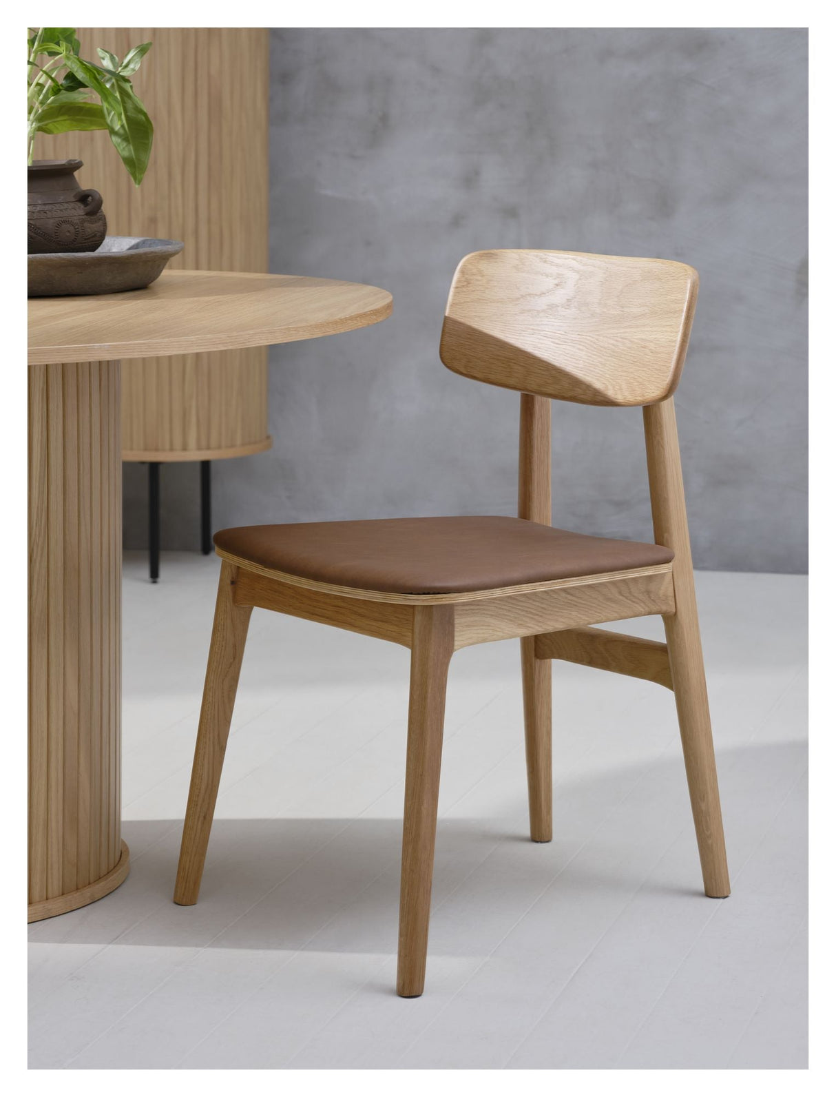 Livo Dining Chair - Oak