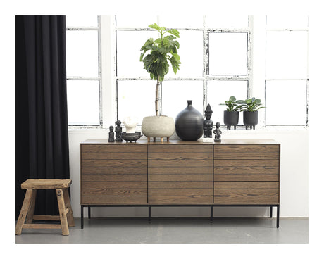 Modica Sideboard, Smoked oak B:180