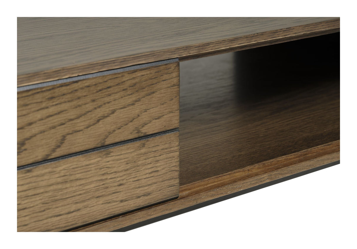 Modica Coffee Table, Smoked Oak, 62x120