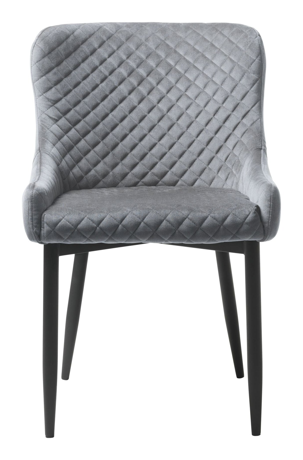 Ottowa Dining chair, Gray velvet