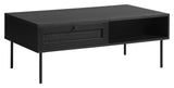 Pensacola Coffee Table 60x110, Black