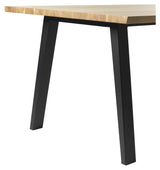 Reno Table Leg Black, N-shape