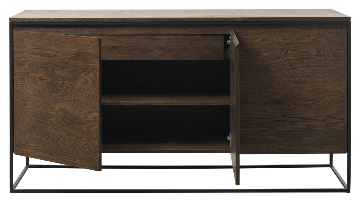 Milano Sideboard w. 3 doors - Smoked Oak veneer, B155