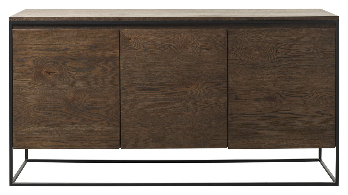 Milano Sideboard w. 3 doors - Smoked Oak veneer, B155