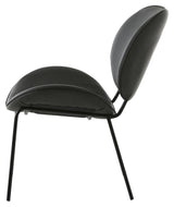 Sault Lounge Chair - Dark Gray PU