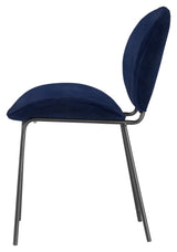 Sault Dining Chair, Blue Velvet