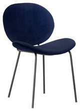 Sault Dining Chair, Blue Velvet