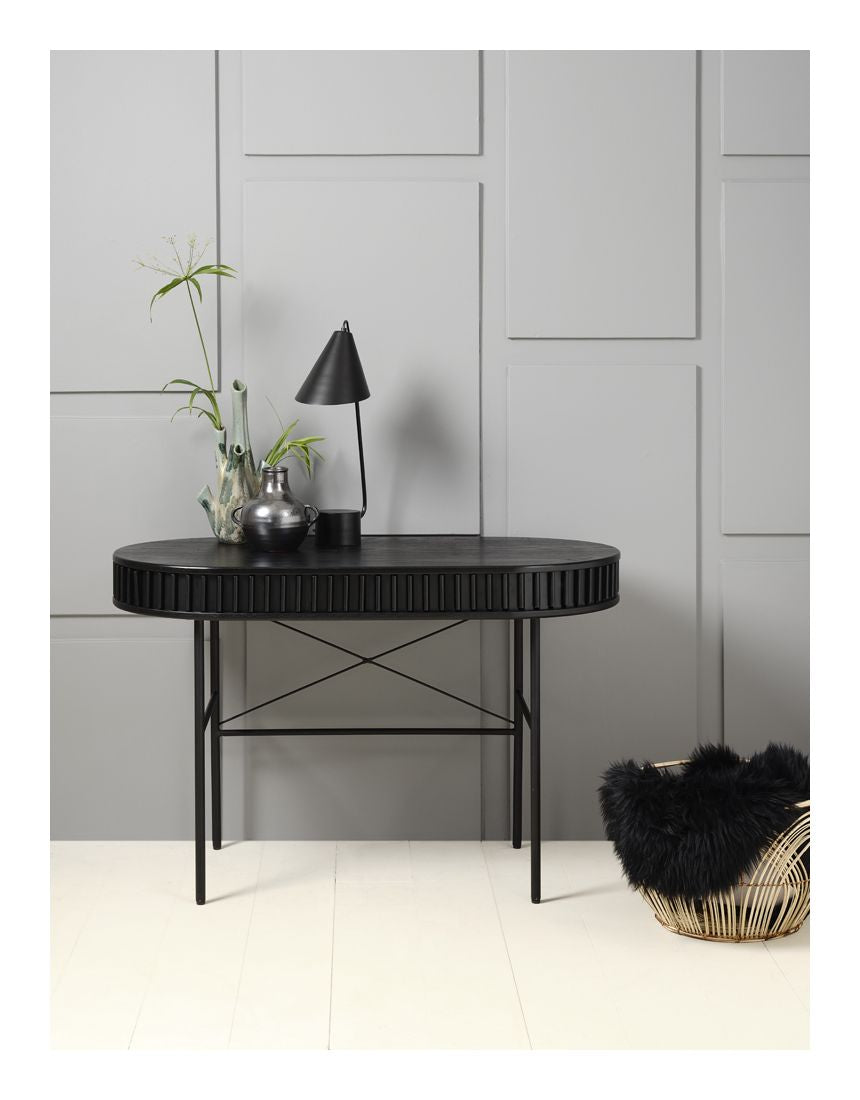 Siena Desk 60x120 - Black/oak